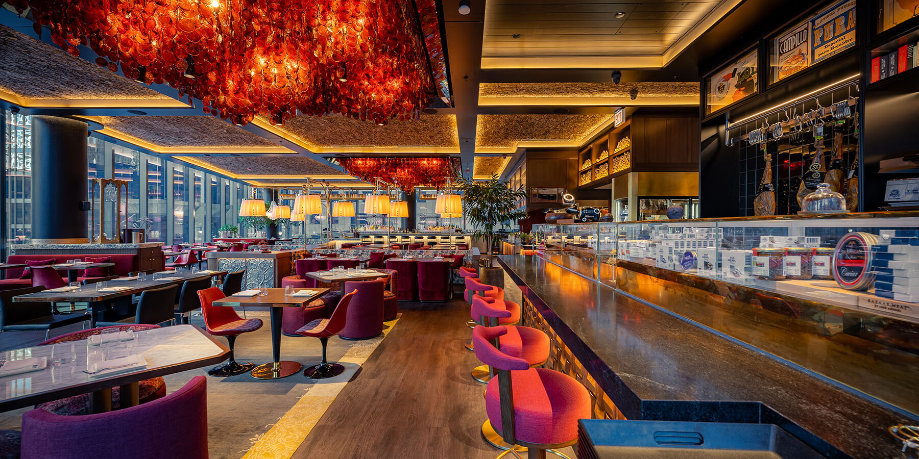 芝加哥豪华餐厅建筑 - THINK FOOD GROUP BAZAAR 肉类餐厅酒吧