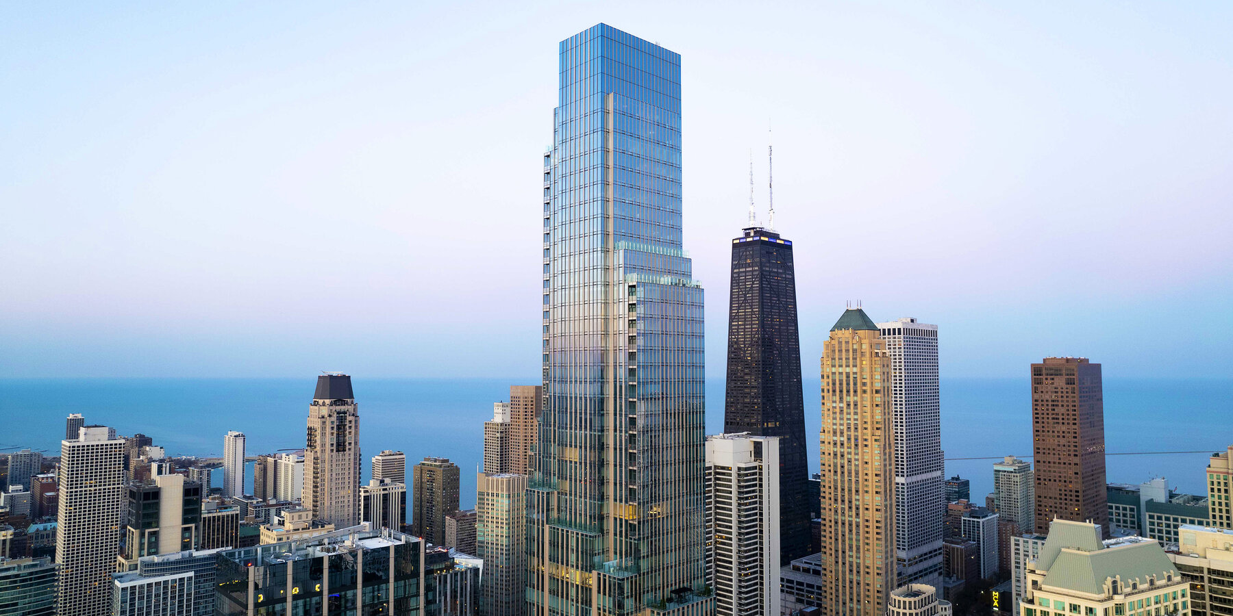 芝加哥天际线之一