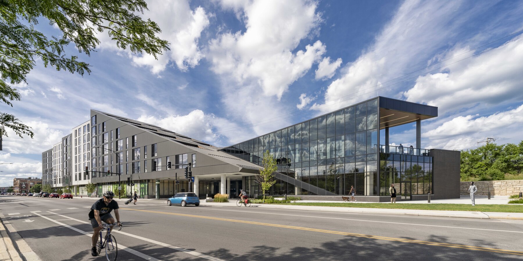 星空官方形方形外观