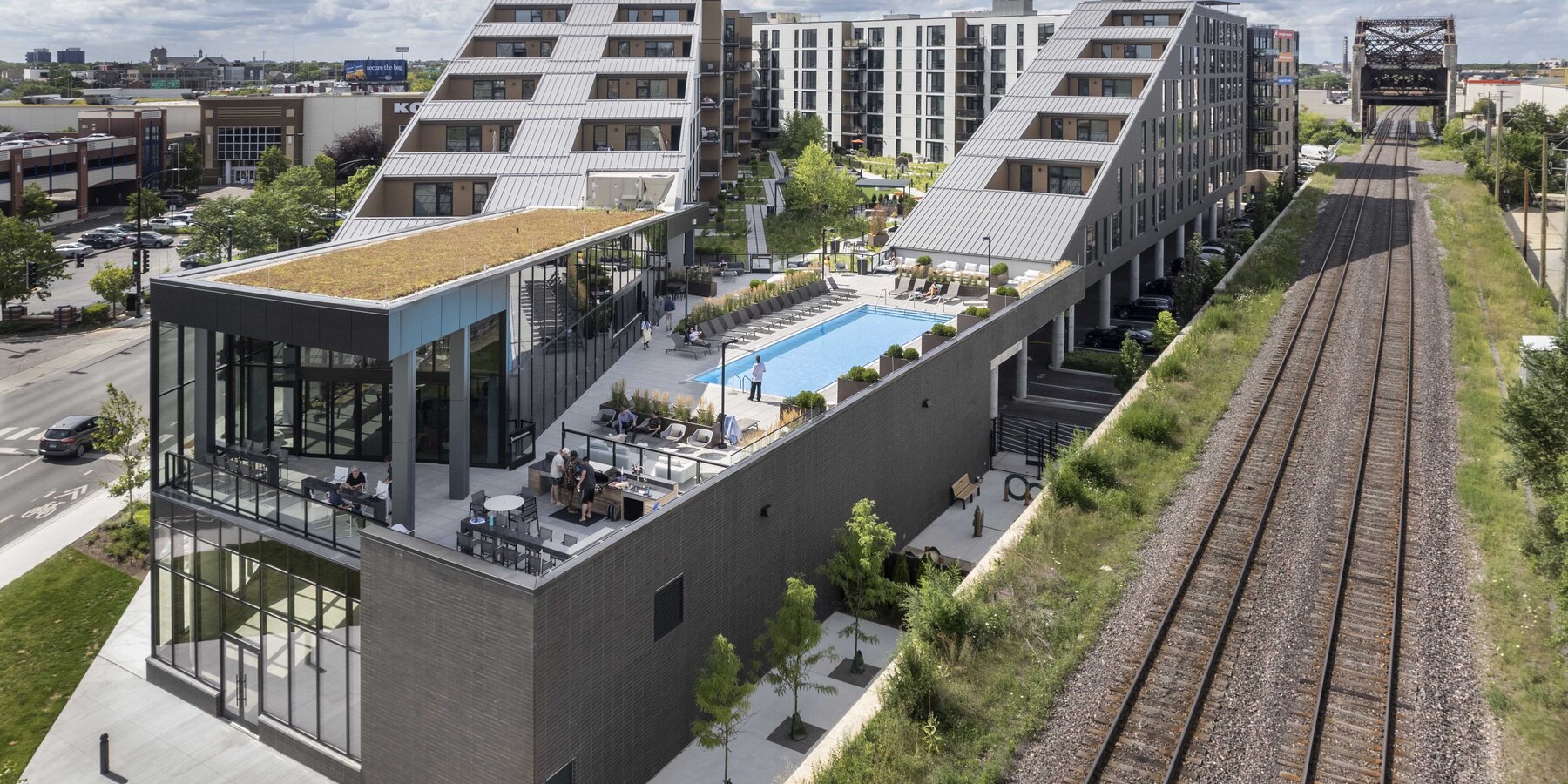 星空官方方形公寓外观