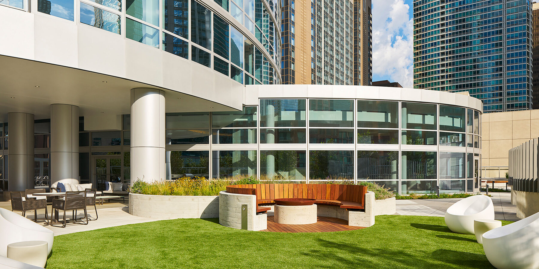 星空xk大楼星空xk公司 - 北公园 465 号户外露台，带壁炉和休息室