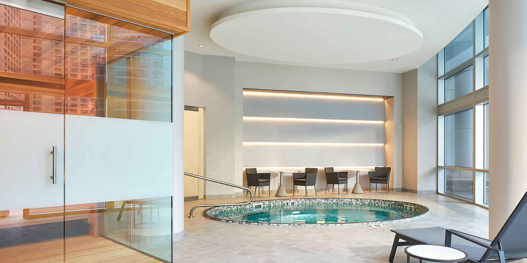 星空xk大楼星空xk公司 - 465 North Park 桑拿和热水浴缸设施