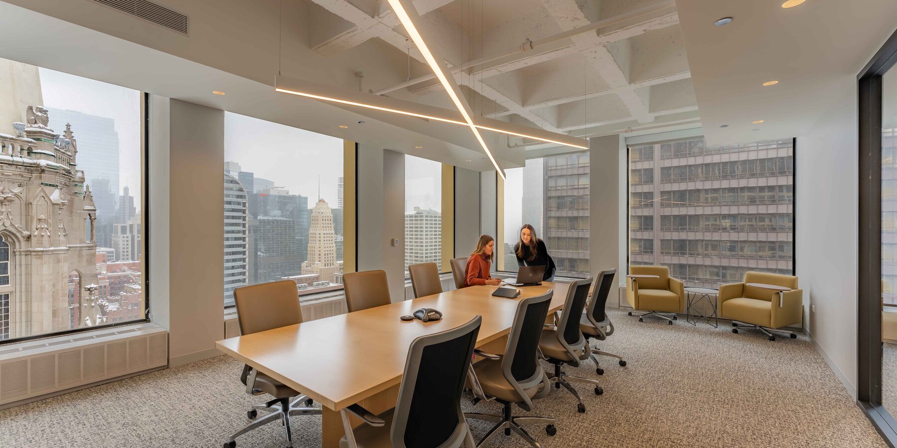 企业室内建筑芝加哥 - 库克县资产管理局会议