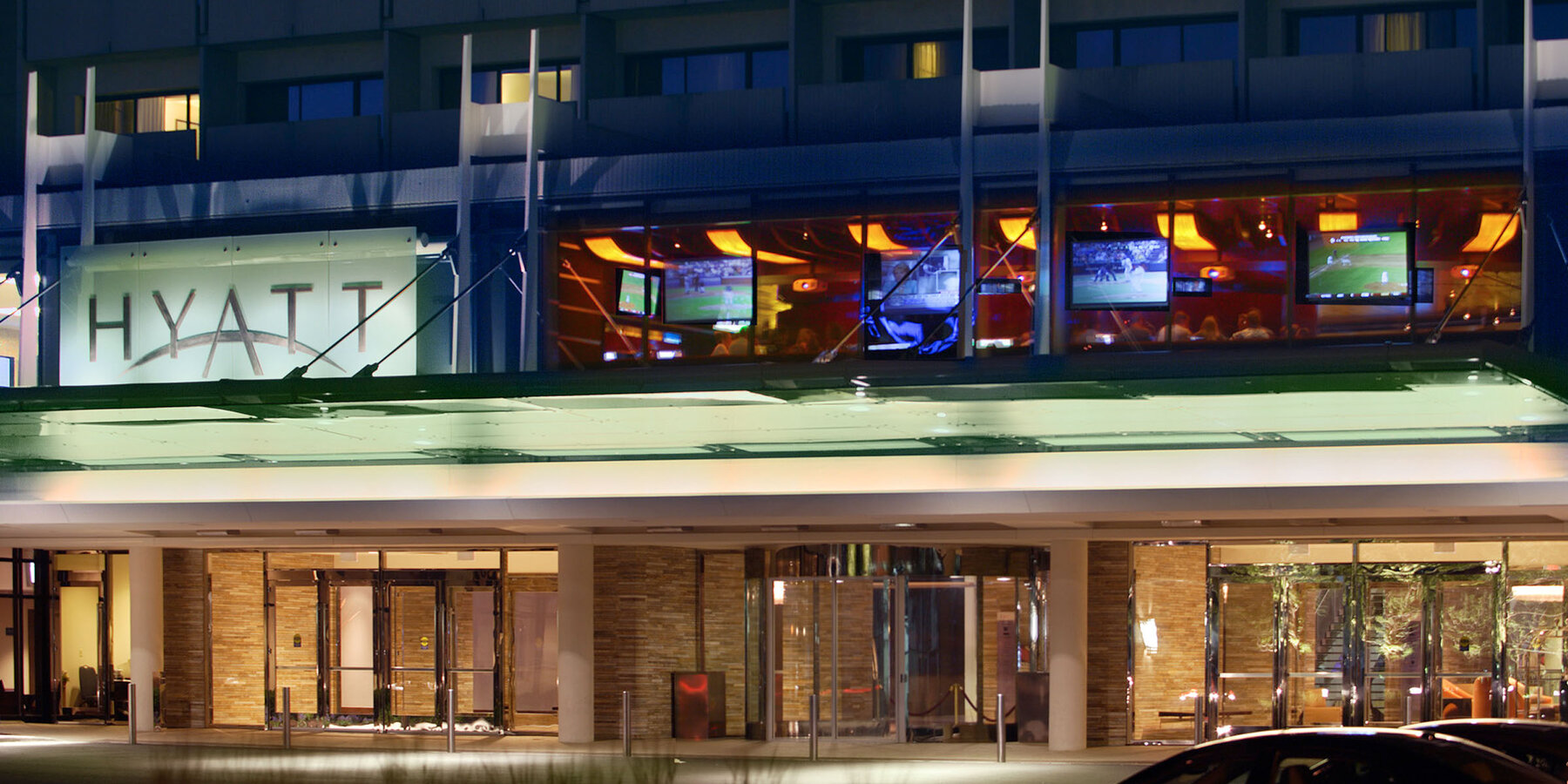 星空xk建设和装修 - 奥黑尔凯悦星空xk外部入口二楼