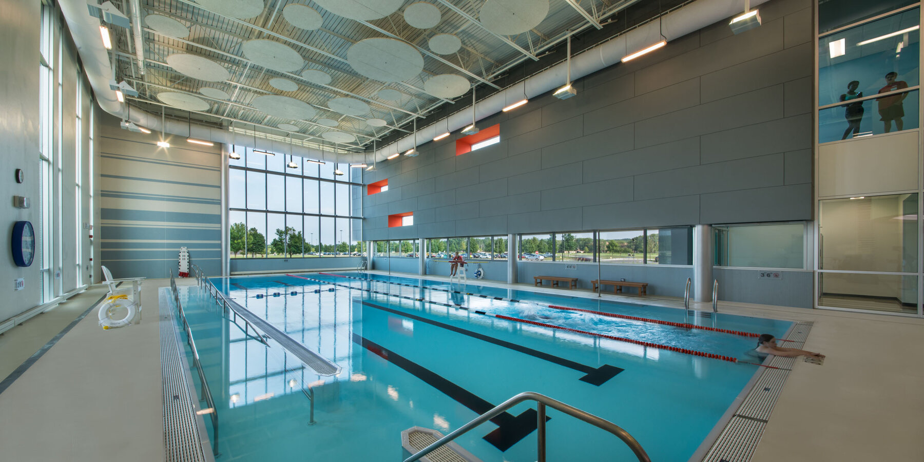大学校园建设-莫林谷社区星空娱乐官方健康中心泳池