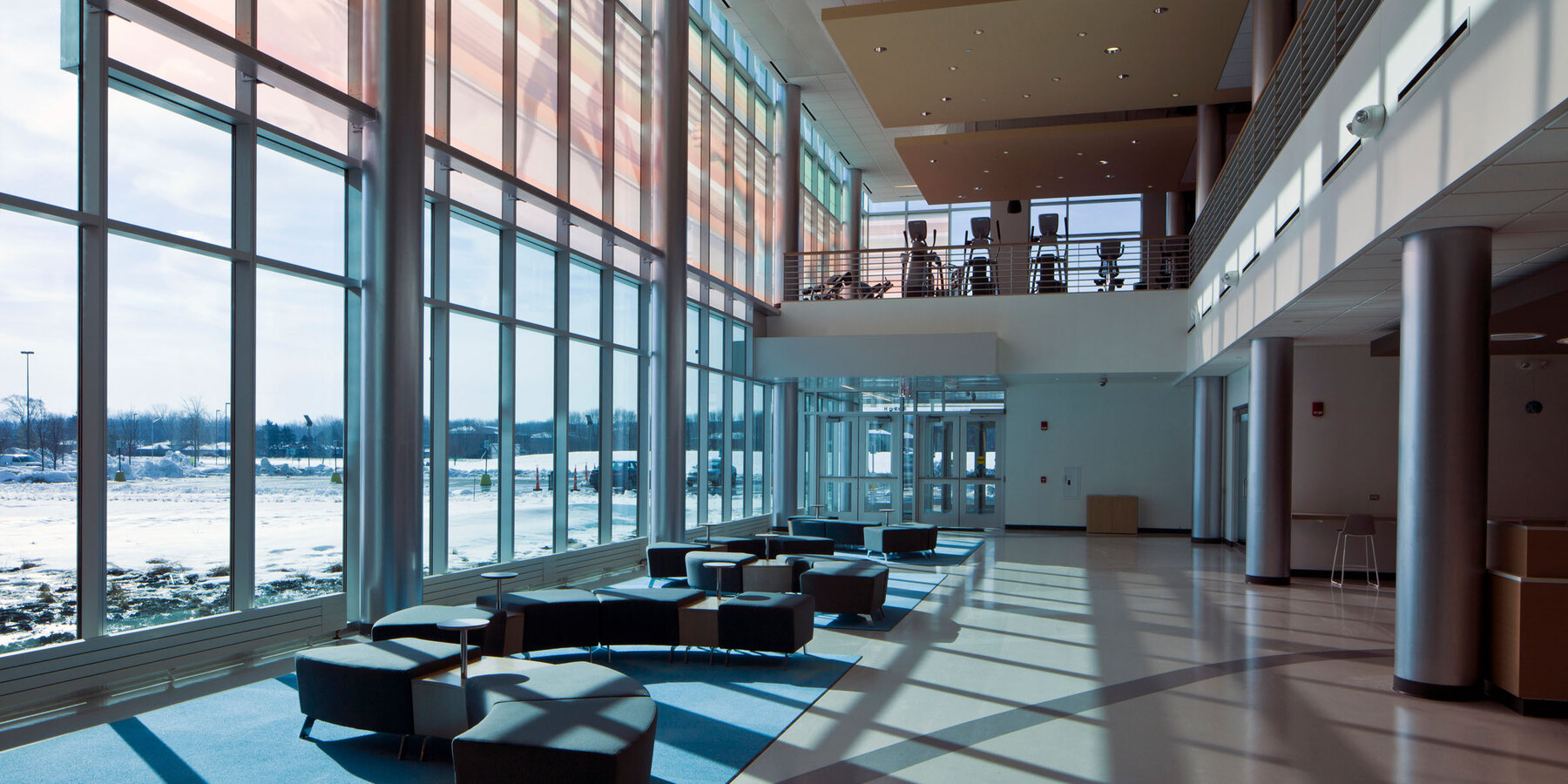 大学校园建设-莫林谷社区星空娱乐官方健康中心大厅