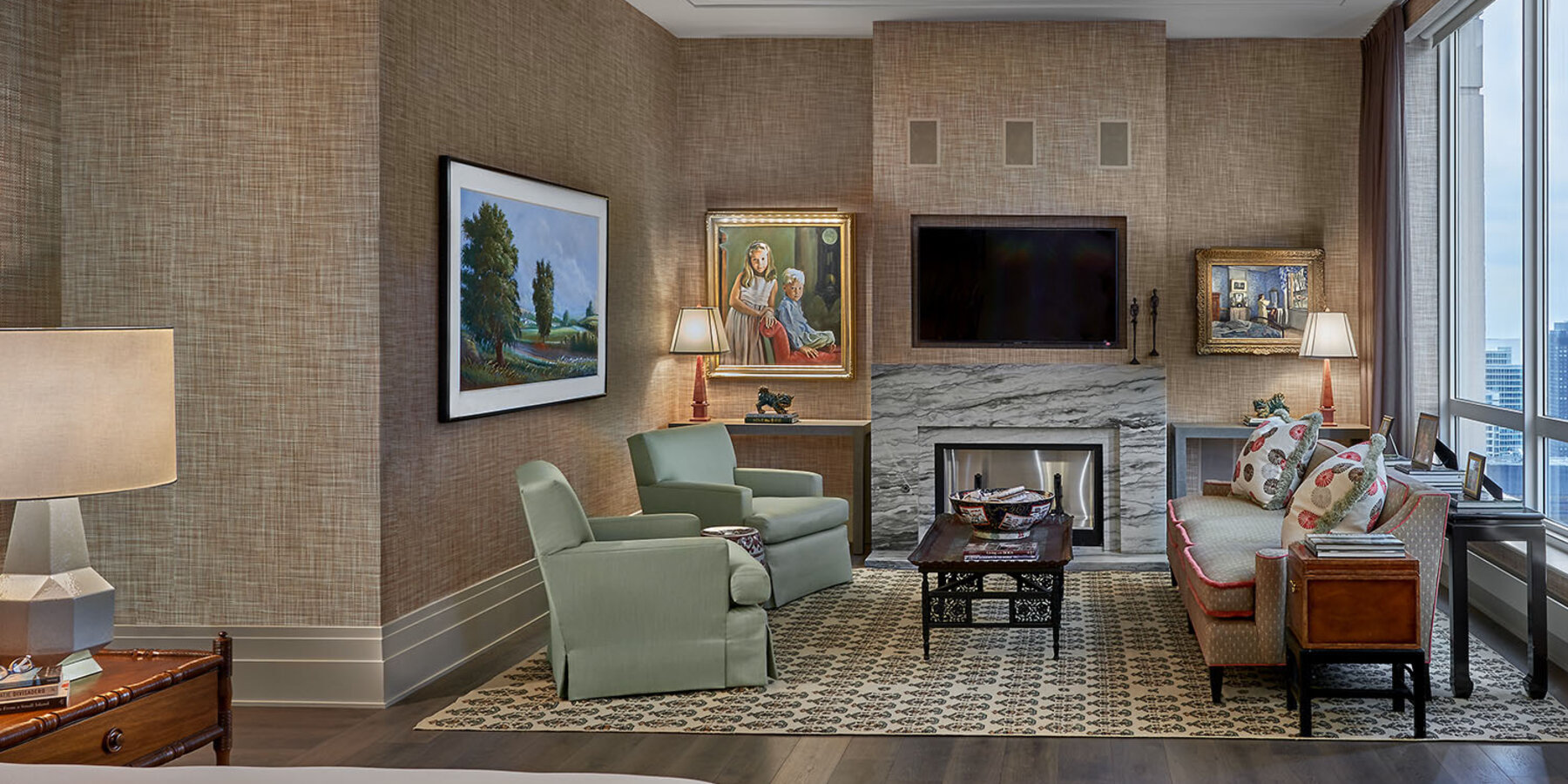 xingkong星空豪华公寓翻新和建设 - 55 E Erie 客厅