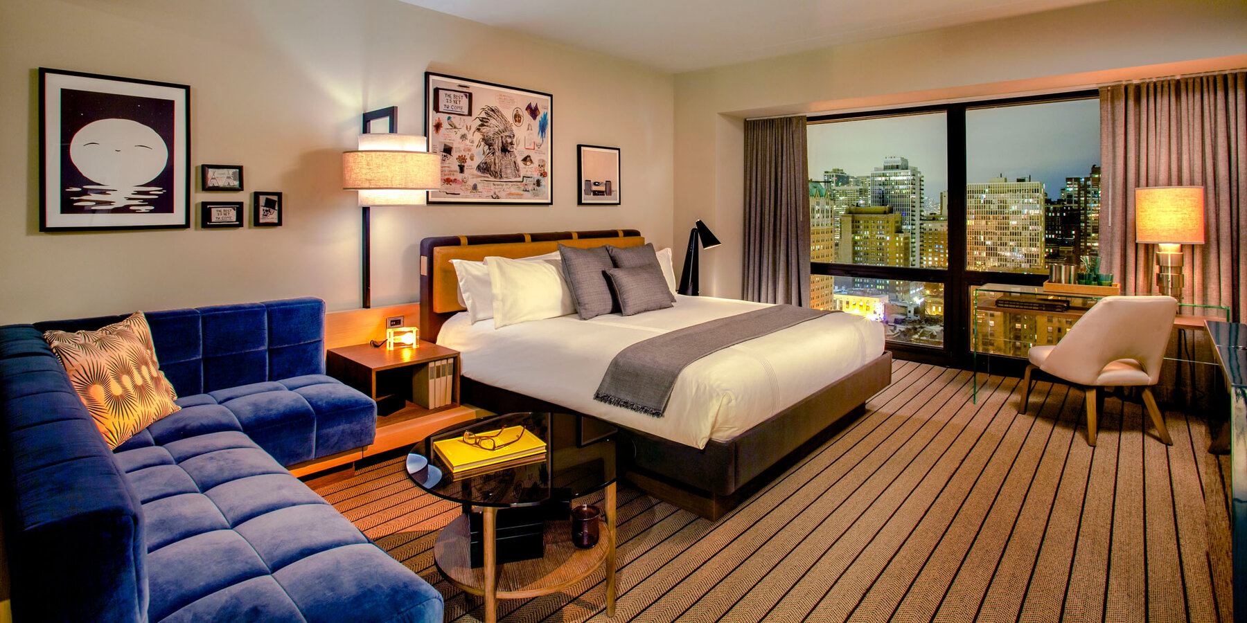 豪华星空综合体育官网建设|芝加哥汤普森星空综合体育官网客房