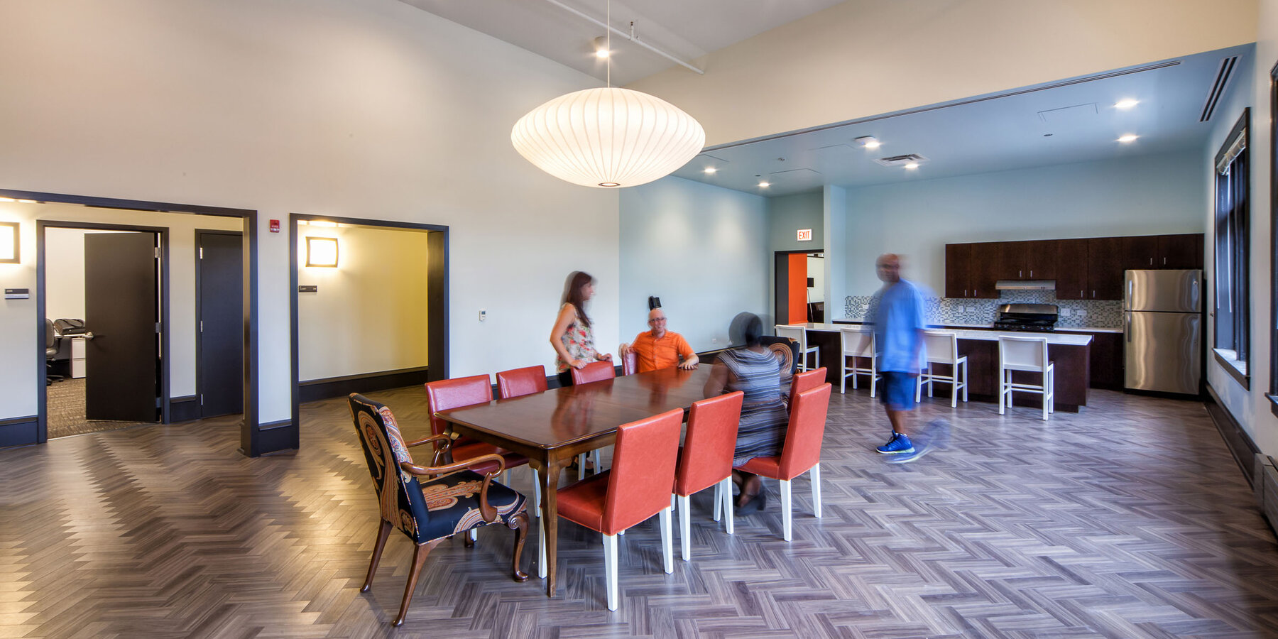 星空官方 高级生活建筑 - 星空官方星空官方厨房和餐厅座位