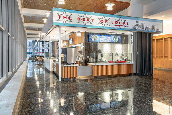 餐厅和餐饮建设 - 牛排和切片摊