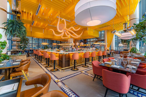 芝加哥豪华餐厅建筑 - THINKFOODGROUP 主酒吧