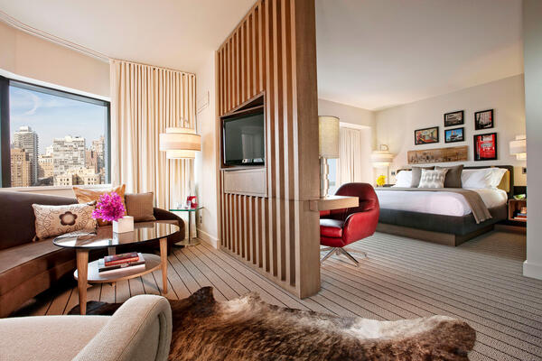 豪华酒店建设|星空官网汤普森酒店客房套房